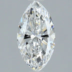 Diamante Naturale Taglio Marquise 0.71ct VG/EX E VS1 - GIA - 8.9x4.66x2.96mm
