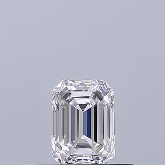 Diamante Naturale Taglio Smeraldo 0.32ct VG/EX D VVS2 - GIA - 4.57x3.31x2.26mm