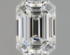 Diamante Naturale Taglio Smeraldo 0.92ct VG/EX F VVS2 - GIA - 6.53x4.72x3.26mm
