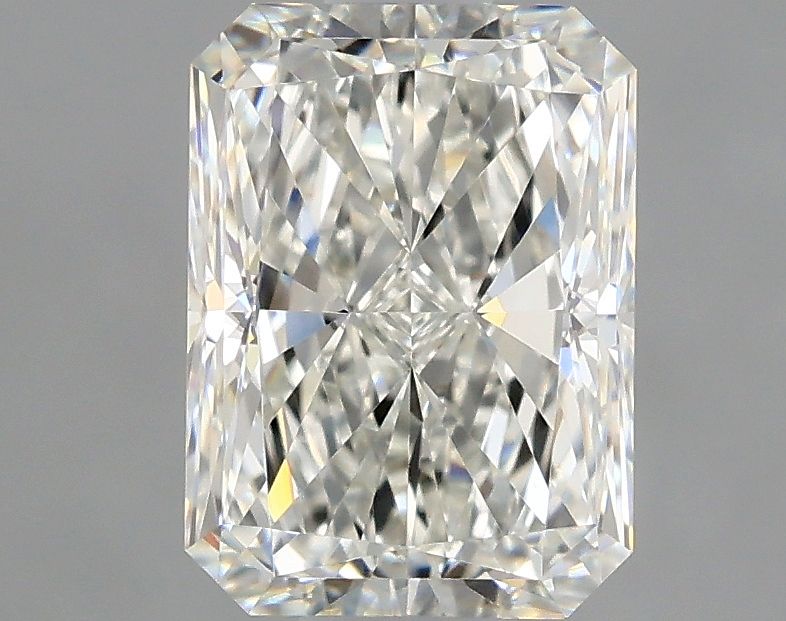 Diamante Naturale Taglio Radiant 0.91ct VG/EX H VVS1 - GIA - 6.44x4.7x3.24mm
