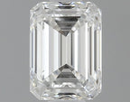 Diamante Naturale Taglio Smeraldo 0.9ct VG/EX G VVS1 - GIA - 6.17x4.5x3.13mm