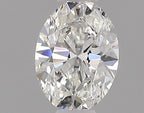 Diamante Naturale Taglio Ovale 0.4ct G/VG H VVS1 - GIA - 5.69x4.2x2.62mm