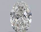 Diamante Naturale Taglio Ovale 0.4ct EX/EX G VVS2 - GIA - 6.11x4.11x2.46mm