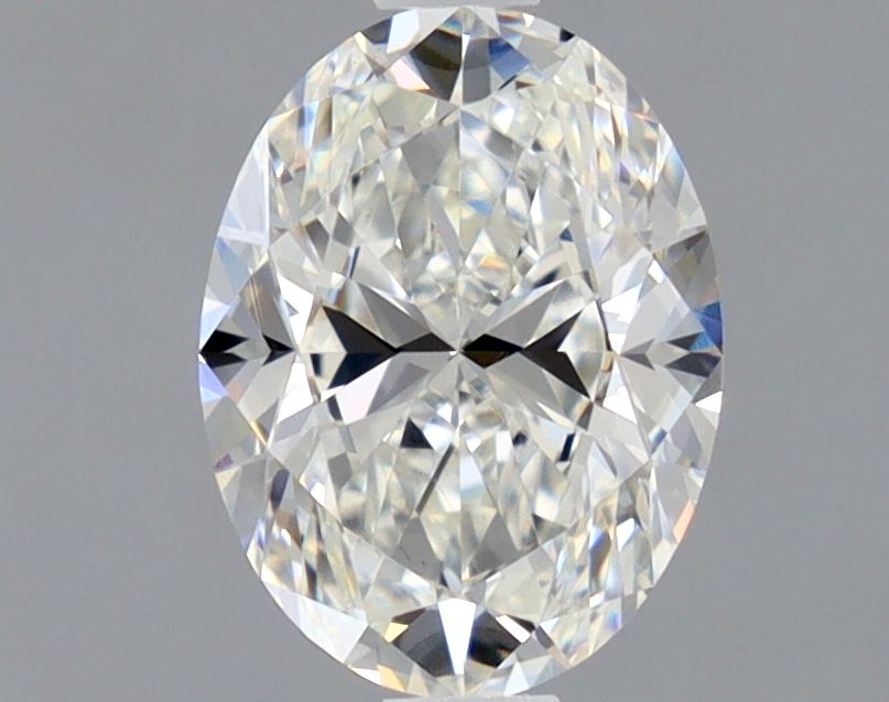 Diamante Naturale Taglio Ovale 1ct VG/EX H VS1 - GIA - 7.37x5.51x3.54mm