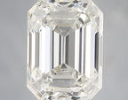 Diamante Naturale Taglio Smeraldo 1ct VG/EX E VVS2 - IGI - 6.41x4.76x3.29mm