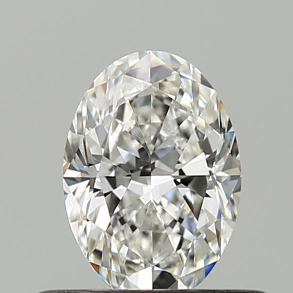 Diamante Naturale Taglio Ovale 0.5ct EX/EX E VVS2 - GIA - 6.21x4.44x2.76mm
