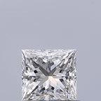 Diamante Naturale Taglio Princess 0.54ct VG/EX G IF - GIA - 4.5x4.39x3.27mm