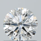 Diamante Naturale Taglio Brillante 0.8ct 3EX F VVS1 - GIA - 5.94x5.89x3.68mm