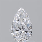 Diamante Naturale Taglio Goccia 0.51ct EX/VG D VVS1 - GIA - 7.3x4.36x2.56mm