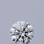Diamante Naturale Taglio Brillante 0.33ct 3EX D VVS2 - IGI - 4.47x4.5x2.69mm