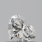 Diamante Naturale Taglio Cuore 0.5ct EX/EX I VVS1 - GIA - 4.53x5.42x3.46mm