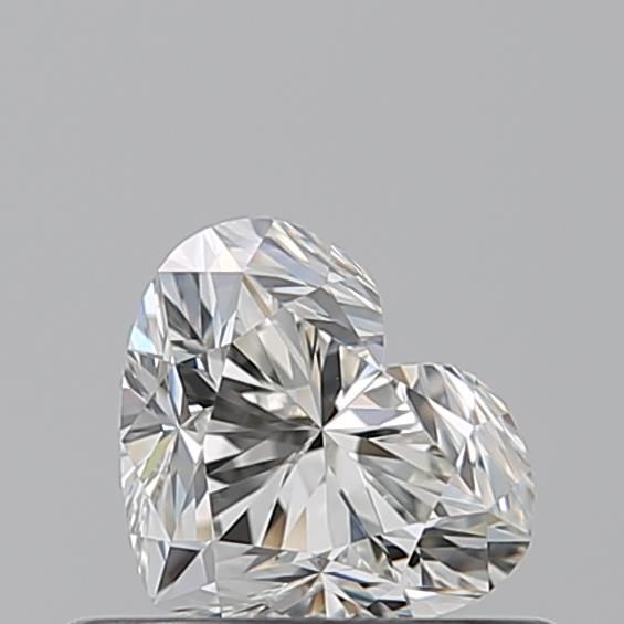 Diamante Naturale Taglio Cuore 0.5ct EX/EX I VVS1 - GIA - 4.53x5.42x3.46mm