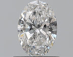 Diamante Naturale Taglio Ovale 0.7ct EX/EX D VVS2 - GIA - 7.29x5.03x3.02mm