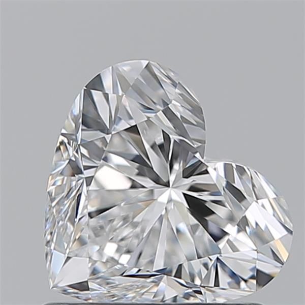 Diamante Naturale Taglio Cuore 1.05ct EX/EX E VVS1 - GIA - 6.16x6.99x4.11mm