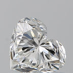 Diamante Naturale Taglio Cuore 0.81ct VG/EX H VVS1 - GIA - 5.53x6.28x3.99mm