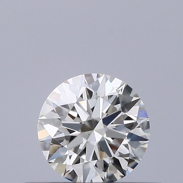 Diamante Naturale Taglio Brillante 0.37ct 3EX J VS1 - GIA - 4.6x4.57x2.84mm