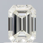 Diamante Naturale Taglio Smeraldo 0.64ct EX/EX H IF - IGI - 5.74x4.12x2.91mm