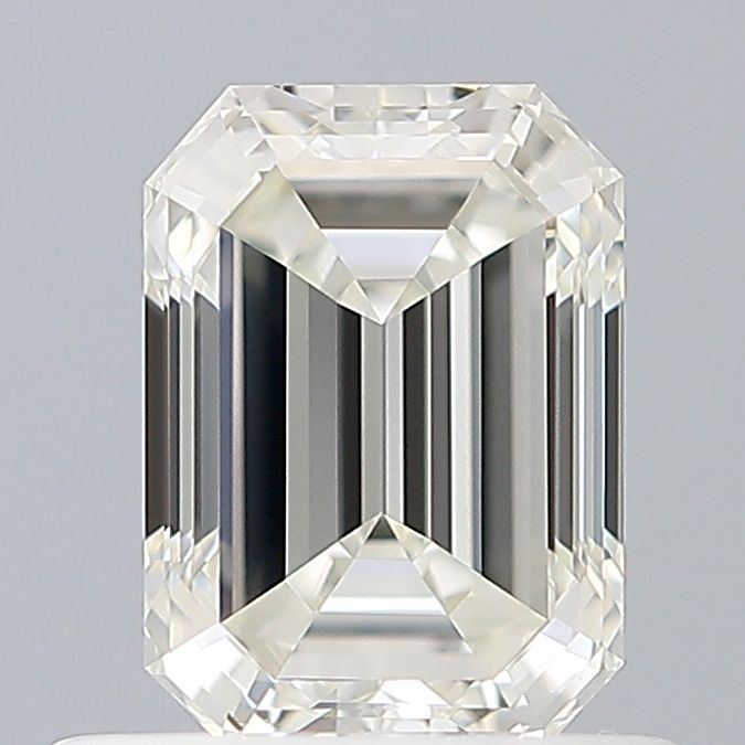 Diamante Naturale Taglio Smeraldo 0.64ct EX/EX H IF - IGI - 5.74x4.12x2.91mm