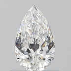 Diamante Naturale Taglio Goccia 0.61ct EX/EX E VVS2 - GIA - 7.78x4.7x2.86mm