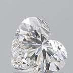 Diamante Naturale Taglio Cuore 1.01ct EX/EX H VVS2 - GIA - 6.16x6.93x4.08mm
