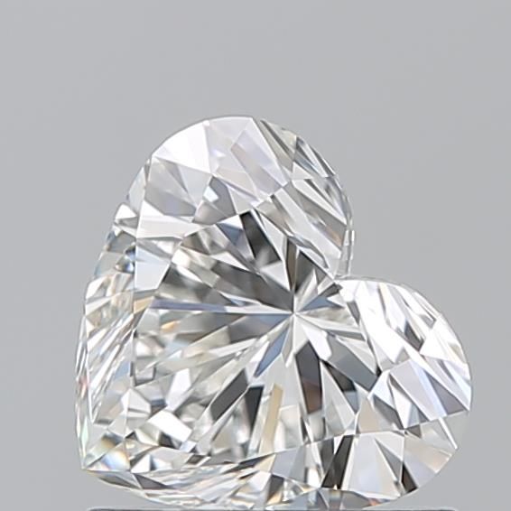 Diamante Naturale Taglio Cuore 1.01ct EX/EX H VVS2 - GIA - 6.16x6.93x4.08mm
