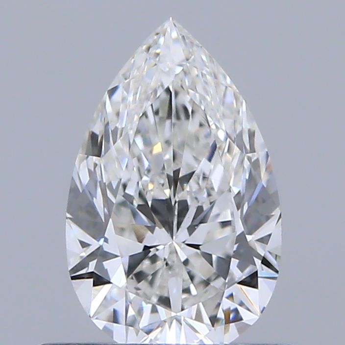 Diamante Naturale Taglio Goccia 0.56ct EX/EX F VS1 - GIA - 7.1x4.49x2.82mm