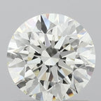 Diamante Naturale Taglio Brillante 1.26ct 3EX J VS1 - IGI - 6.85x6.9x4.34mm