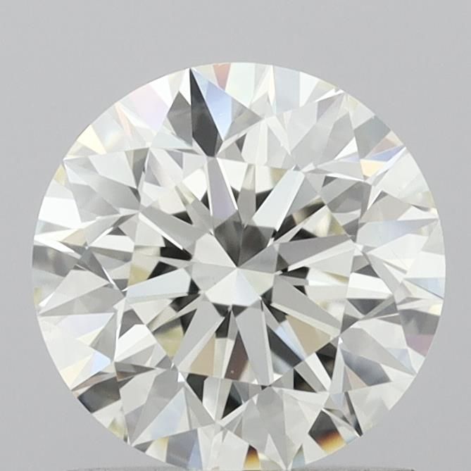 Diamante Naturale Taglio Brillante 1.26ct 3EX J VS1 - IGI - 6.85x6.9x4.34mm