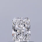 Diamante Naturale Taglio Radiant 0.4ct EX/EX D IF - GIA - 5.18x3.68x2.45mm