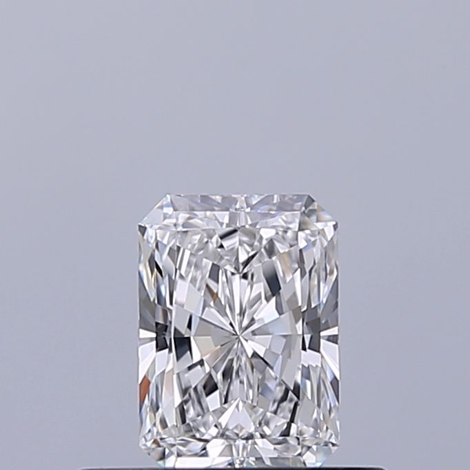Diamante Naturale Taglio Radiant 0.4ct EX/EX D IF - GIA - 5.18x3.68x2.45mm