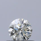 Diamante Naturale Taglio Brillante 0.36ct 3EX I VVS1 - IGI - 4.49x4.52x2.81mm
