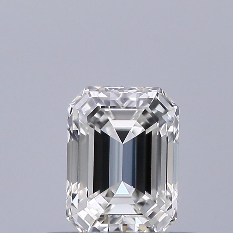 Diamante Naturale Taglio Smeraldo 0.4ct EX/EX F VVS2 - IGI - 4.84x3.57x2.48mm