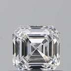 Diamante Naturale Taglio Asscher 0.7ct VG/EX D VS1 - GIA - 4.86x4.74x3.25mm