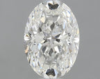 Diamante Naturale Taglio Ovale 1ct VG/EX H VS1 - GIA - 7.71x5.4x3.45mm