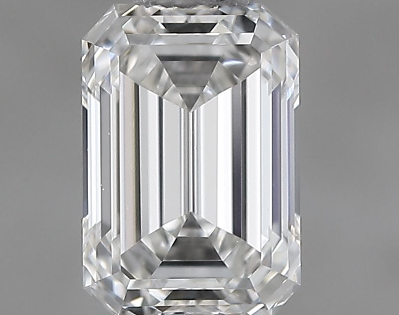 Diamante Naturale Taglio Smeraldo 0.53ct G/VG F VVS2 - IGI - 5.46x3.79x2.57mm