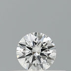 Diamante Naturale Taglio Brillante 0.18ct 3EX E VVS2 - GIA - 3.62x3.64x2.19mm