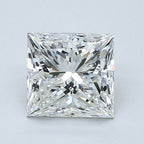 Diamante Naturale Taglio Princess 1.8ct VG/EX H VS2 - GIA - 6.53x6.47x4.85mm