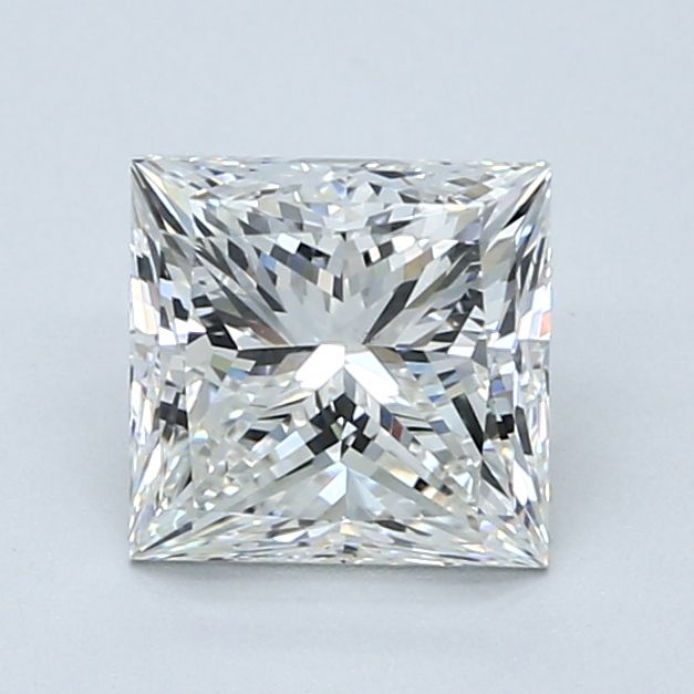 Diamante Naturale Taglio Princess 1.8ct VG/EX H VS2 - GIA - 6.53x6.47x4.85mm