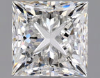 Diamante Naturale Taglio Princess 1.3ct VG/EX G VVS1 - GIA - 5.73x5.73x4.34mm