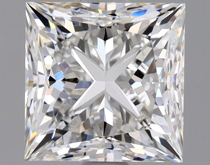 Diamante Naturale Taglio Princess 1.3ct VG/EX G VVS1 - GIA - 5.73x5.73x4.34mm