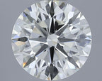 Diamante Naturale Taglio Brillante 1.7ct 3EX I VS1 - IGI - 7.5x7.57x4.77mm
