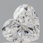 Diamante Naturale Taglio Cuore 1.01ct VG/VG E VS1 - GIA - 6.14x6.97x3.99mm