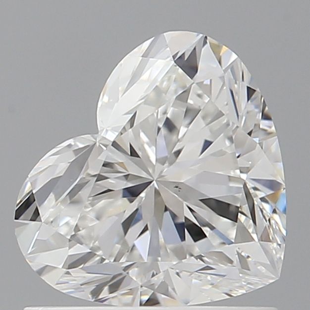 Diamante Naturale Taglio Cuore 1.01ct VG/VG E VS1 - GIA - 6.14x6.97x3.99mm
