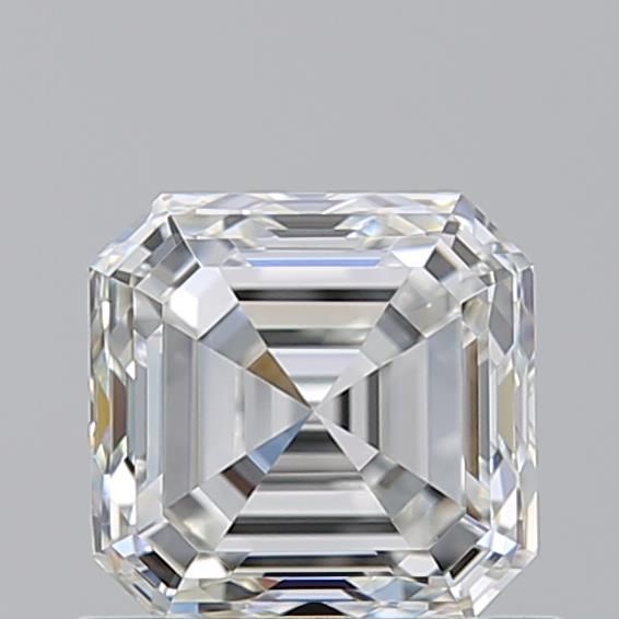 Diamante Naturale Taglio Asscher 0.9ct VG/EX H VVS2 - GIA - 5.27x5.13x3.53mm