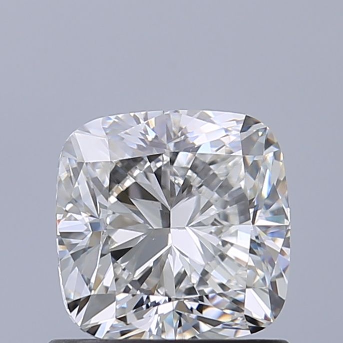 Diamante Taglio Cushion Brillante 1ct EX/EX F VS2 - GIA - 5.63x5.61x3.81mm