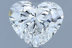 Diamante Naturale Taglio Cuore 0.8ct EX/EX F VVS1 - GIA - 5.64x6.47x3.83mm
