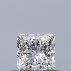 Diamante Naturale Taglio Princess 0.52ct EX/EX F VS2 - IGI - 4.37x4.37x3.2mm