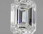 Diamante Naturale Taglio Smeraldo 0.5ct G/G F VVS2 - IGI - 5.0x3.79x2.69mm