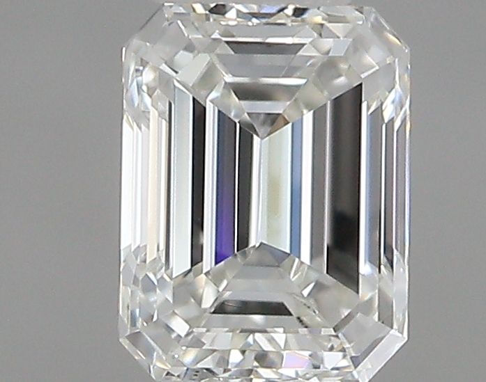 Diamante Naturale Taglio Smeraldo 0.5ct G/G F VVS2 - IGI - 5.0x3.79x2.69mm