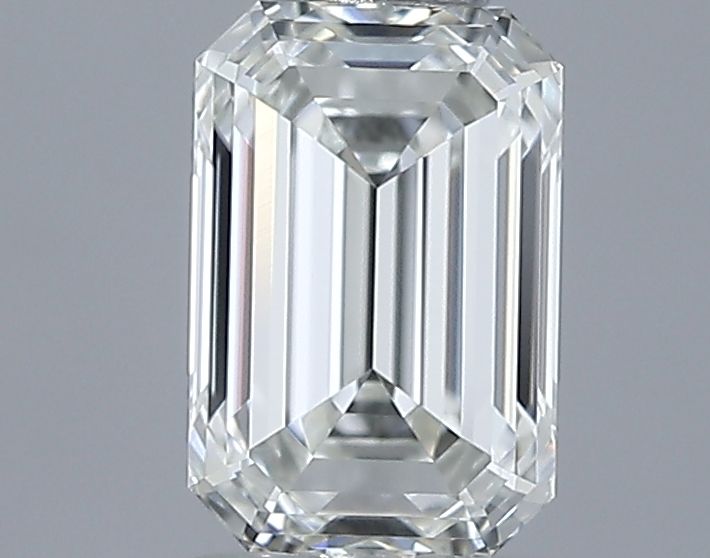 Diamante Naturale Taglio Smeraldo 0.51ct EX/EX H VVS1 - IGI - 5.48x3.65x2.49mm